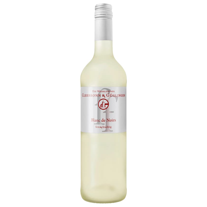 Cleebronner Weißwein Blanc de Noirs QbA halbtrocken 0,75l